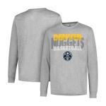 Denver Nuggets Long Sleeve T-Shirt - Heather Gray