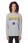 Denver Nuggets Long Sleeve T-Shirt - Heather Gray