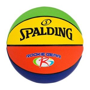 Spalding Rookie Gear Kids Multi-Color Basketball 27.5