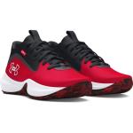 Under Armour Lockdown 7 Basketball Shoes, Red/Black