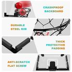 Treywell Mini Indoor Basketball Hoop with Scoreboard