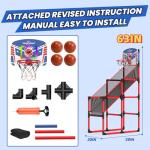 EagleStone 63IN Kids Indoor Basketball Arcade Game