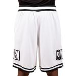 NBA Men's Mash Chrome Shorts - White, Large
