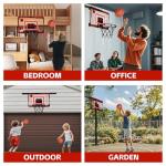 Indoor Mini Basketball Hoop with LED & Scoreboard