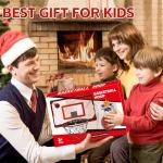 Indoor Mini Basketball Hoop with LED & Scoreboard