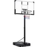Yaheetech Adjustable Outdoor Basketball Hoop 9.5-12ft