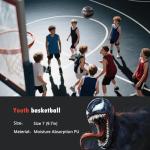 Glow in the Dark Basketball with Pump and Bag