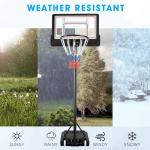 Adjustable Portable Basketball Hoop for Home Use