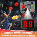 Mini LED Basketball Hoop for Indoor Fun