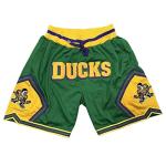 Mighty Ducks Men's Basketball Shorts Green/Black