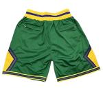 Mighty Ducks Men's Basketball Shorts Green/Black