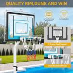 Adjustable Portable Basketball Hoop for Kids and Teens