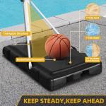 Adjustable Portable Basketball Hoop for Kids and Teens