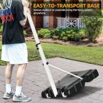 Adjustable Portable Basketball Hoop for Kids and Teens