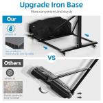 Adjustable 10 FT Portable Basketball Hoop with Wheels