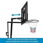 Adjustable 10 FT Portable Basketball Hoop with Wheels