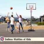 TONBUX 10FT Adjustable Outdoor Basketball Hoop