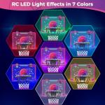 VATOS LED Indoor Basketball Hoop for Girls