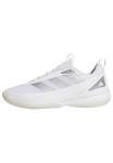 adidas Subzone Basketball Sneakers - White/Silver, Size 7