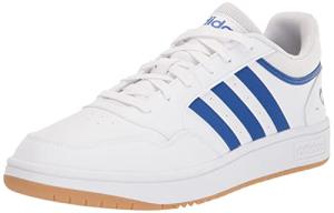 adidas Hoops 3.0 Men's Basketball Shoes - White/Blue