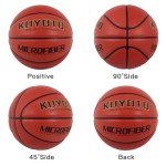 KUYOTQ Size 7 Microfiber Basketball with Pump