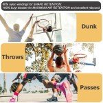 Senston Official Size 7 Rubber Basketball with Pump