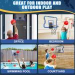 Mini Over-the-Door Basketball Hoop with Scoreboard