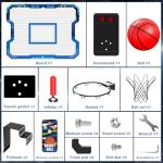 Mini Over-the-Door Basketball Hoop with Scoreboard