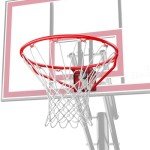 Spalding Slam Jam Rim - Red Basketball Hoop
