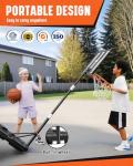 Adjustable Kids Basketball Hoop for Poolside Fun