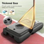 TONBUX 10FT Adjustable Outdoor Basketball Hoop