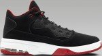Nike Men's Basketball Shoes - Black/White/Red, Size 12