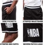 NBA Men's Chrome Mash Shorts in Black