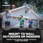 Silverback NXT 54" Adjustable Wall-Mounted Basketball Hoop