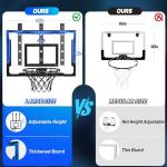 Adjustable 24" Indoor Basketball Hoop - Fun Toy