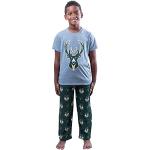 NBA Youth Pajama Set - Milwaukee Bucks, Sizes 10-12