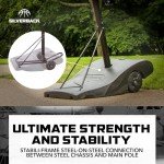 Adjustable Silverback NXT 10ft Outdoor Basketball Hoop