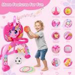 Unicorn Toddler Basketball Hoop with Sounds