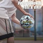 SQUAD Colored Camo Outdoor Basketball Size 7