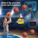 VROGTIK LED Indoor Basketball Hoop for Kids