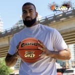 AND1 Street Grip Size 7 Composite Leather Basketball