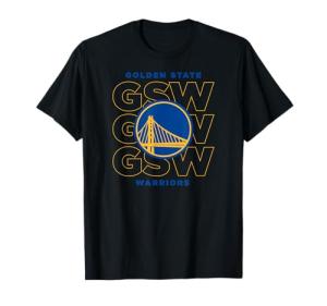 Golden State Warriors Stacked City Logo Tee