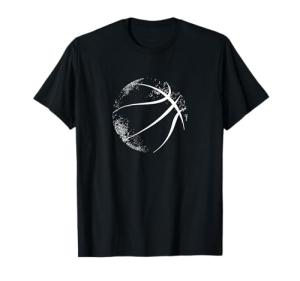 Basketball Silhouette Graphic Tee for Fans