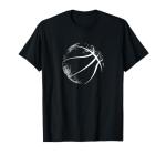 Basketball Silhouette Graphic Tee for Fans