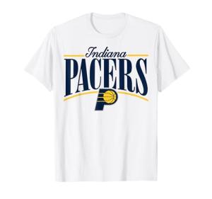 Indiana Pacers Logo Arch Basketball T-Shirt