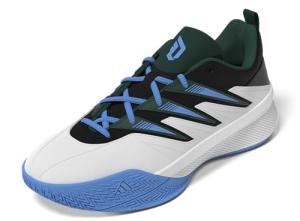 adidas Dame Certified 3 Sneakers, White/Green/Blue Burst