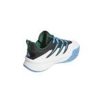 adidas Dame Certified 3 Sneakers, White/Green/Blue Burst
