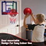 Adjustable LED Basketball Hoop for Kids Ages 3-12