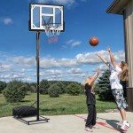 Portable 10 FT Adjustable Basketball Hoop with Wheels