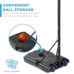 Adjustable Kids Basketball Hoop with Portable Base